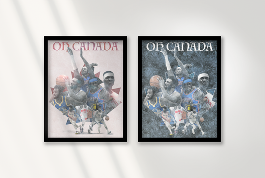 "Oh Canada" NBA Print