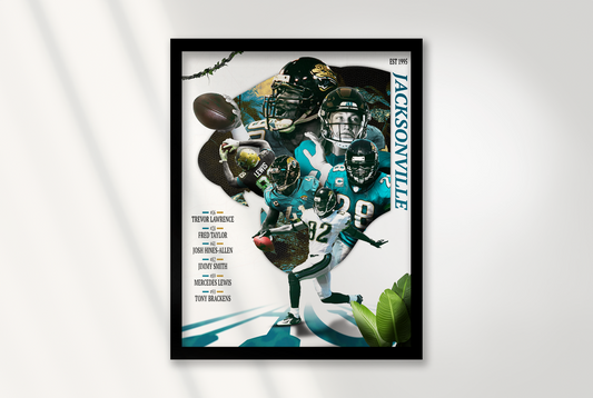 Jacksonville Jaguars Legacy Print